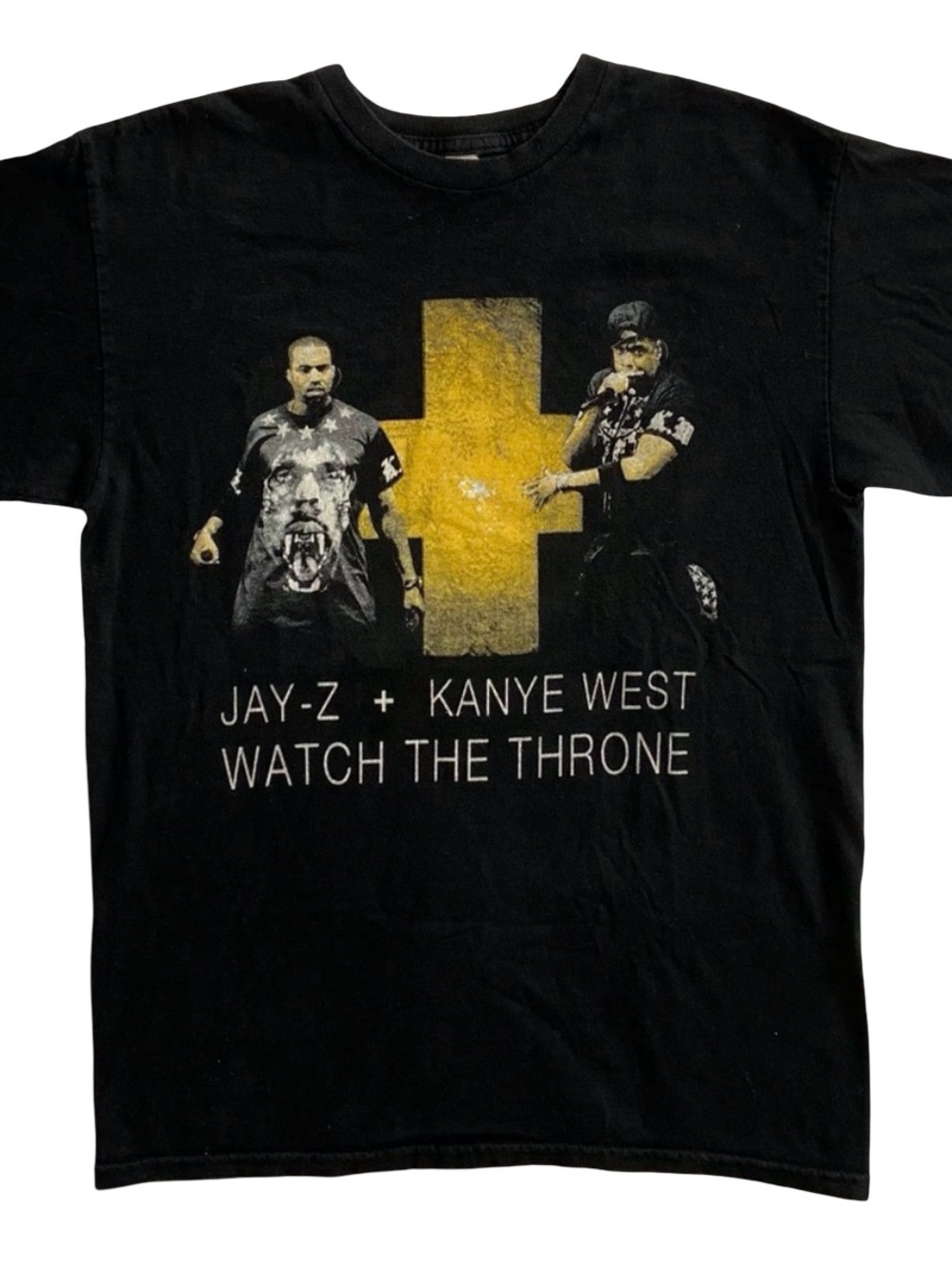 Rare Kanye West Jay Z Watch the Throne Tour Shirt